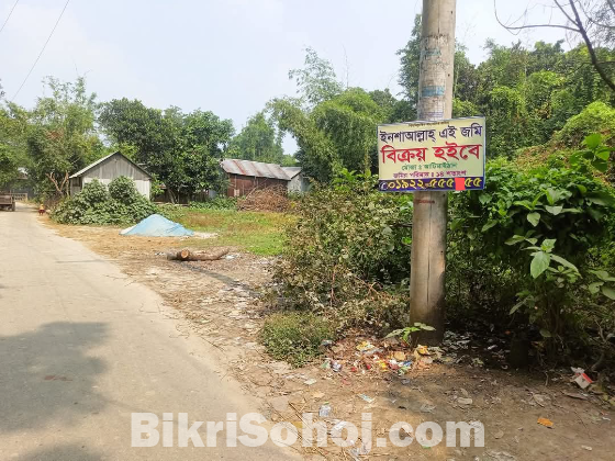 ধামরাই পাকা রাস্তার সাথে মাটি ভরাট রেডী প্লট বিক্রয়